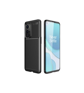 One Plus 9 Pro Kılıf Auto Fus Karbon Kapak - Siyah