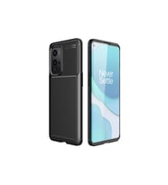 One Plus 9 Pro Kılıf Auto Fus Karbon Kapak - Siyah
