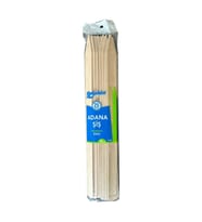 Dolphin Bambu Ahşap Adana Çöp Şiş - Boy : 35 Cm. / En : 2 Cm. - 25 Adetlik 1 Paket