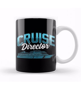 Cruise Director Awesome Cruising Vacation Boating Kupa Bardak Porselen