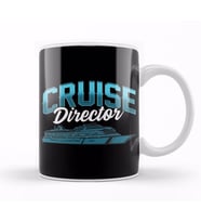 Cruise Director Awesome Cruising Vacation Boating Kupa Bardak Porselen