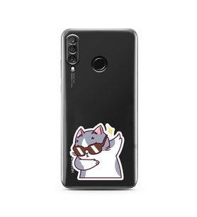 Huawei P30 Lite Uyumlu Baskılı Yumuşak Silikon Şeffaf Telefon Kılıfı