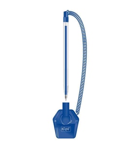 Kraf Spiralli Tükenmez Kalem 0.7mm Mavi 