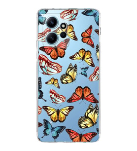 PrintiFy Xiaomi Redmi Note 12 4G ile Uyumlu Water Color 2  Kamera Korumalı Şeffaf  Kılıf