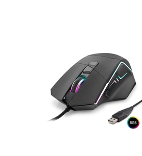 Shooter Gaming Mouse 6400 Dpi Rgb - Si̇yah G330