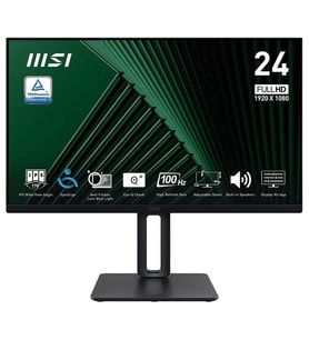 MSI 23.8 FLAT VA PRO MP245PG 1MS 100HZ HDMI-DP PIVOT KURUMSAL MONİTÖR 1920X1080