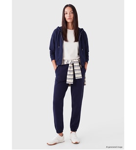 LCW EVERYDAY Lacivert Soft Touch Kadın Jogger Eşofman Altı