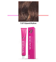 Premium 7.07 Gizemli Kahve - Kalıcı Krem Saç Boyası 50 g Tüp