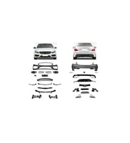 Mercedes W205 2014-2018 Gövde Kiti PDCli Ön Çıkış Egz.Çıkışlı Egzoz Uçlu AMG M A2052110 Wender