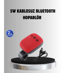 Taşınabilir Bluetooth Hoparlör – 5W Güçlü Ses, TWS ve FM Radyo Özellikli