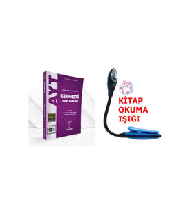 Karekök Yayıncılık Karekök Yay. AYT Geometri Soru Bankası + Kitap Okuma Işığı Hediye (Çok Renkli)