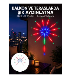 Mey İthalat® Uygulama Destekli RGB LED Duvar Aydınlatması Yeni Nesil