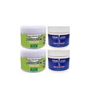 2 Adet Çörek Otu Kremi 150 ml Ağrı Kremi + 2 Adet Painclass Kuyruk Yağı Ağrı Kremi 150 ml Fıtık ve Eklem Ağrılarına Masaj Seti