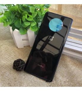 Oneplus 7T Arka Kapak Pil Batarya Kapağı ORJİNAL (Siyah)