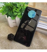 Oneplus 7T Arka Kapak Pil Batarya Kapağı ORJİNAL (Siyah)
