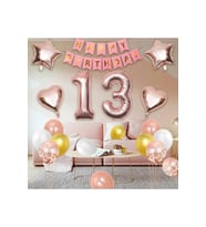 13. Doğum Günü Partisi Balon Süslemeleri