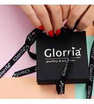 Glorria Gümüş Haç Kolye (Çok Renkli)