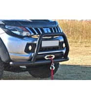 Mitsubishi L200 Uyumlu Ön Tampon Koruma Demiri Siyah 2007-2021 Pst15 Parça