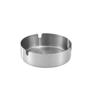 Çelik 10cm. Büyük Boy Kafe Restaurant Lokanta Yuvarlak Kül Tablası Küllük cin545