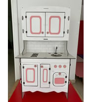 130X80 yeni model ahşap oyuncak mutfak