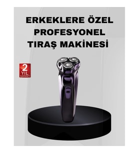 Mey İthalat® Profesyonel Şarjlı Tıraş Makinesi Ayarlanabilir Başlıklı Kablosuz