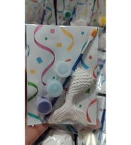 Atölye Lavi Shop deniz KIZI / boyama seti, kendin yap, DIY, doğum günü hediyesi, tatil hediyesi, 10 ADET