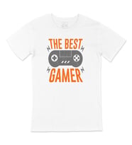 Turuncu The Best Gamer Tişört