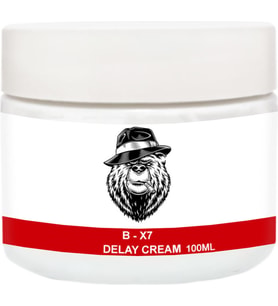 B-X7 Cream 100 Ml: Erkekler Için 7x Effect Zaman Stop