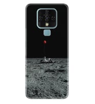 Tecno Camon 16 18P Pova Pova 3 Pova Neo Kılıf Desemli Silikon Astronoot Red Baloon 1608