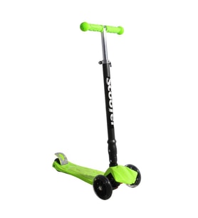Xslide Işıklı Tekerlekli Scooter-YEŞİL