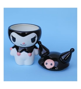 Sanrio Kuromi Kapaklı Kupa Bardak