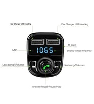 Carx8 Bluetooth Araç Kiti Fm Transmitter