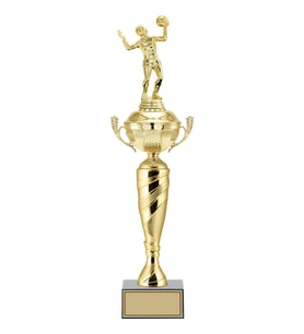 ODAK KUPA - Figürlü Kupalar - Voleybol Kadın Figürlü Kupalar FG-076 B - 51 cm