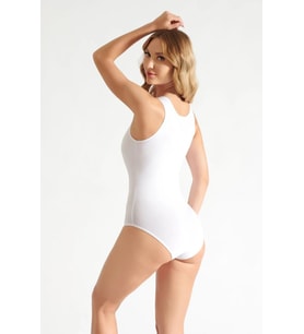 6 lı Paket Seher Yıldızı Bayan Geniş Askılı Kancalı Çıtçıtlı Body 0071