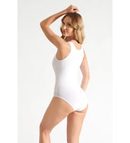 6 lı Paket Seher Yıldızı Bayan Geniş Askılı Kancalı Çıtçıtlı Body 0071