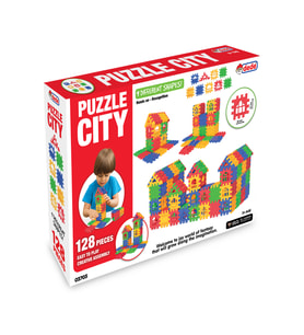 03703 Puzzle City 128 Parça