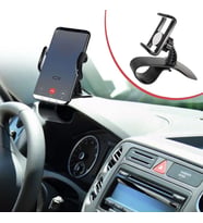 Araç İçi Konsola Takılan Döner Başlıklı Telefon Kıskacı Telefon Tutucu (5343)
