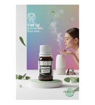 %100 Saf ve Yoğun Okaliptus Çiçeği Esansı -Ütü, Buhardanlık ve Koku Makineleri İçin 10 ml