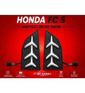 HONDA CIVIC FC5 MAKYAJLI KASA ÖN SİS TAKIMI – LED TASARIM