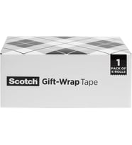 Scotch Hediye Bandı, 3/4" X 650", 6 Dispenser/Paket