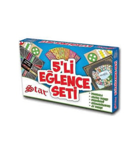 Star 5 li Eğlence Seti (Çok Renkli)