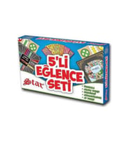 Star 5 li Eğlence Seti (Çok Renkli)