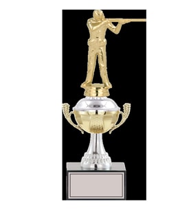 ODAK KUPA - Figürlü Kupalar - Atıcı Figürlü Kupalar FG-046 C - 31 cm