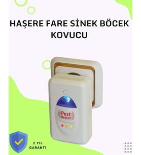 Bakım Gerektirmeyen Ultrasonik Haşere Kovucu - Uzun Ömürlü Kullanım