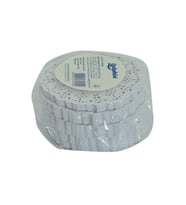 LokmanAVM Kağıt Bardak Altlığı 9 Cm Dantel Desenli Beyaz 500 Adetli 1 Paket