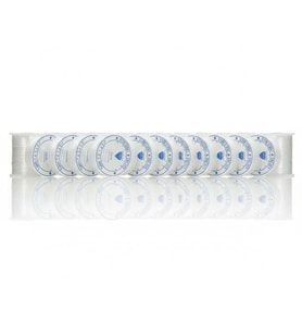 10 adet MİSİNA İPİ BEYAZ 0,6 mm