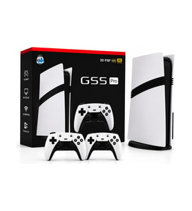HADRON GS5 PRO Retro Oyun Konsolu HDMI Çift GamePad Seti 128 GB Hafıza Kartlı Beyaz