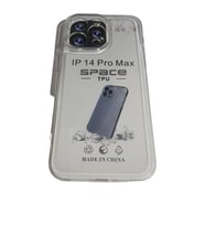 İPHONE 14 PRO MAX UYUMLU  Şeffaf Kılıf Darbe Emici Şeffaf Kılıf