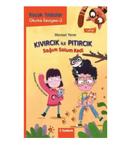 Kıvırcık ile Pıtırcık 1. Kitap Sağım Solum Kedi - Küçük Yıldızlar