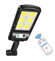 Fotoselli 3 Modlu Cob LED Solar Güneş Enerjili Sokak Lambası Bahçe Aydınlatması 35CM x 11.5cm